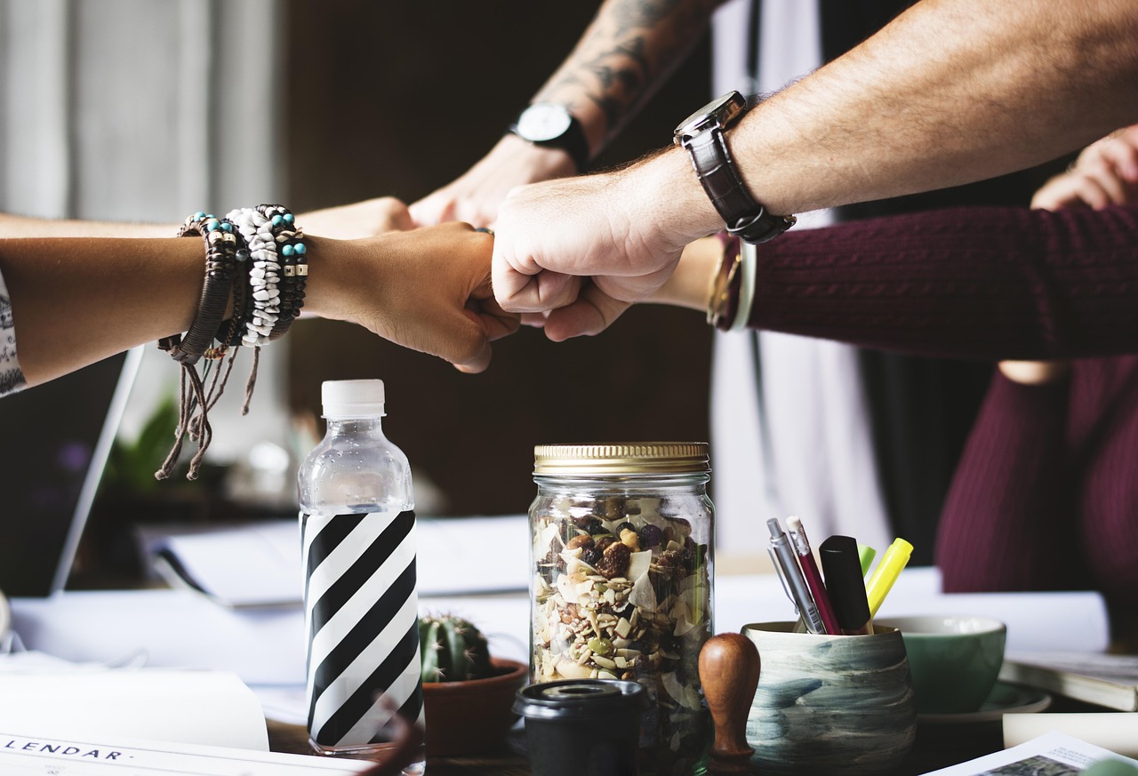 business team office collaboration